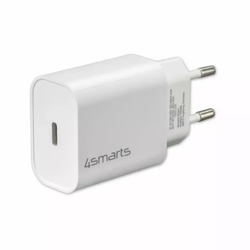 Interiérová nabíjačka 4smarts 465575 univerzálna biela USB