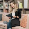 DICOTA slim Eco Motion - taška na notebook 14-15,6 palca - čierna / 600d Rpe polyester