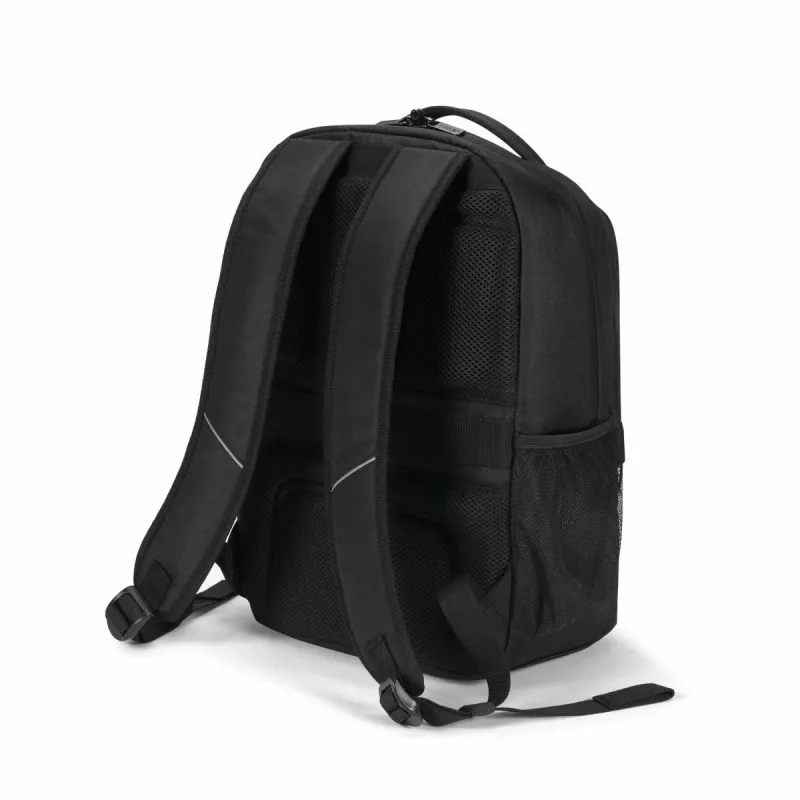 DICOTA Eco Core - batoh na notebook 15-17.3in - čierny / 300d 100% recyklovaný PET polyester
