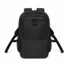 DICOTA Eco Core - batoh na notebook 15-17.3in - čierny / 300d 100% recyklovaný PET polyester