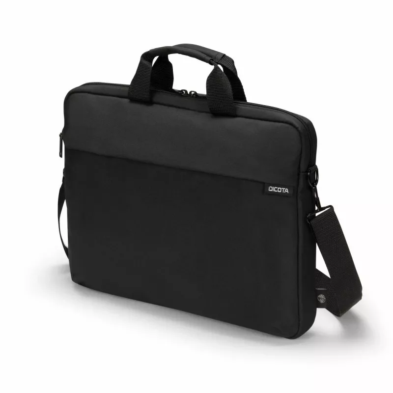 DICOTA slim Case One - taška na notebook 13-14.1in - čierna / 300d recyklovaný PET polyester