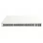 D-Link 52-portový Gigabit PoE+ Nuclias Smart Managed switch so 4x 1G Combo portami, 370W