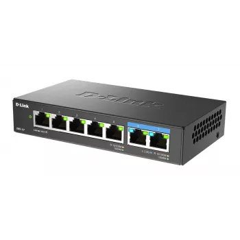 D-Link 7-portový Multi-Gigabit unmanaged switch