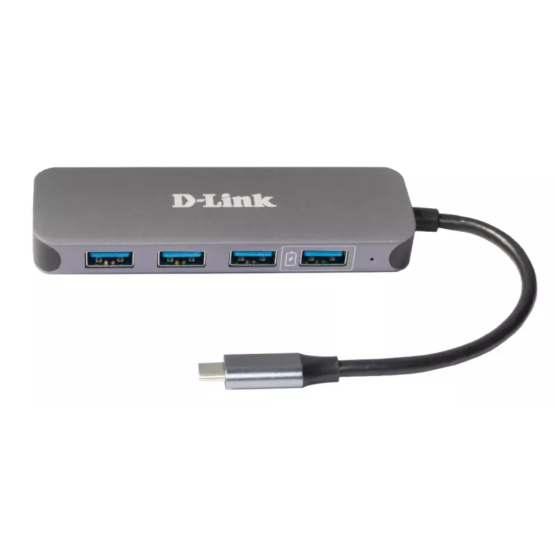 USB hub D-Link DUB-2340 USB-C 4-portový USB 3.0 Power Delivery 60W