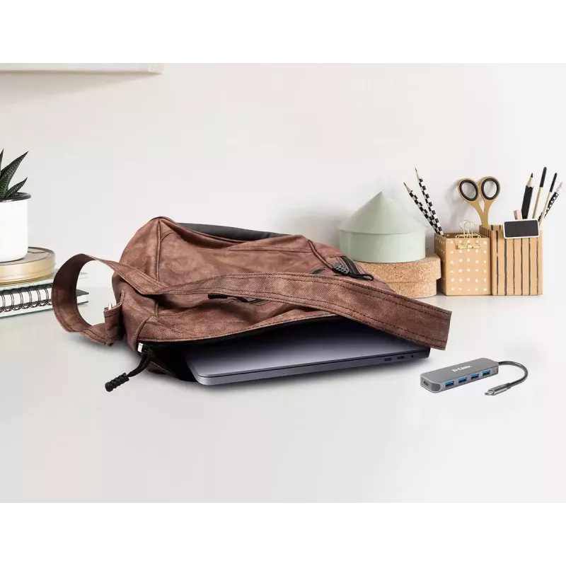 USB hub D-Link DUB-2340 USB-C 4-portový USB 3.0 Power Delivery 60W