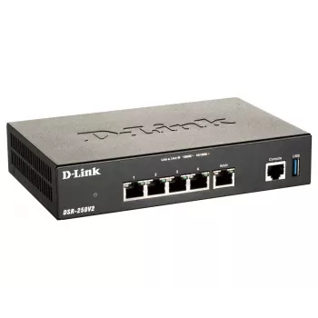 Desktopový router D-Link DSR-250V2 Wireless Gigabit Ethernet čierny