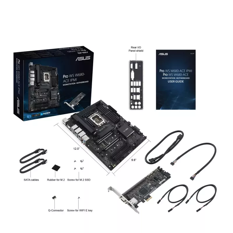 Základná doska ASUS PRO WS W680-ACE IPMI Intel W680 LGA 1700 ATX