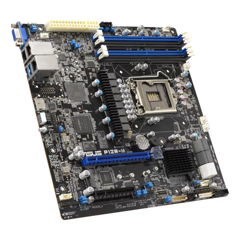 ASUS P12R-M serverová základná doska, micro ATX, LGA 1200, Intel C252