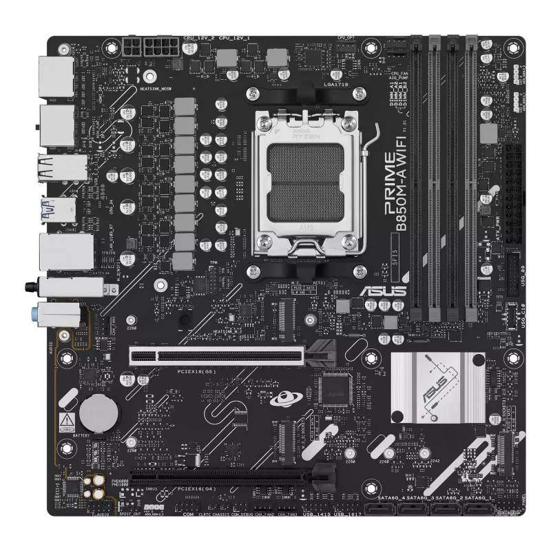 ASUS PRIME B850M-A WIFI AMD B850 Socket AM5 micro ATX