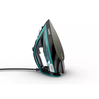Tefal Ultimate Pure FV9844 suchá a parná žehlička Durilium Autoclean žehliaca plocha 3200 W čierna, modrá