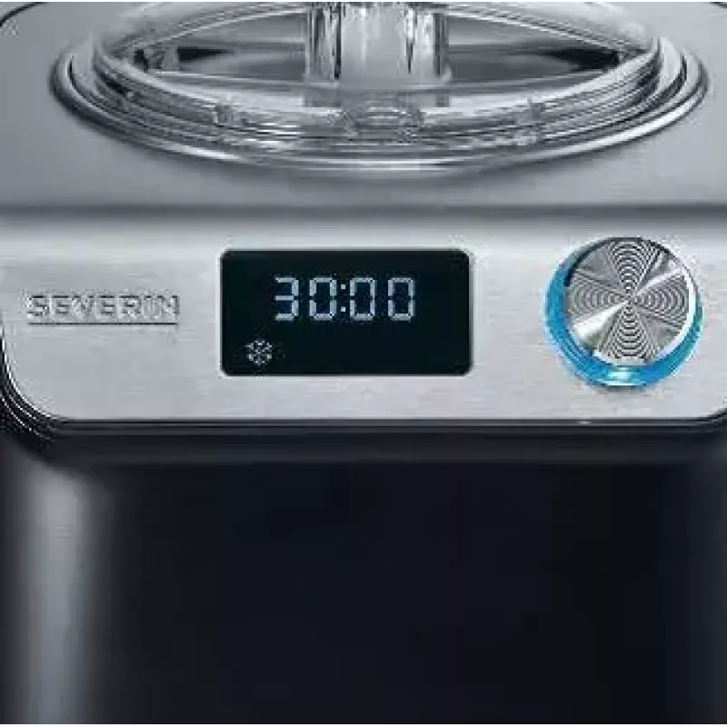 Zmrznutinovač Severin EZ 7407 1,2 L 135 W čierna nerezová oceľ