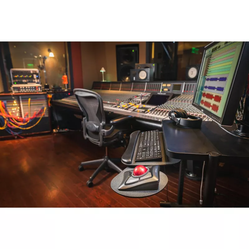 Kensington Expert myš bezdrôtový trackball, obojručný, optický, RF Wireless + Bluetooth, 400 DPI, čierna