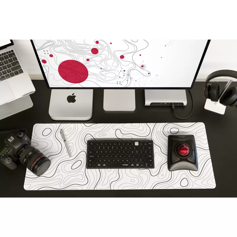 Kensington Expert myš bezdrôtový trackball, obojručný, optický, RF Wireless + Bluetooth, 400 DPI, čierna