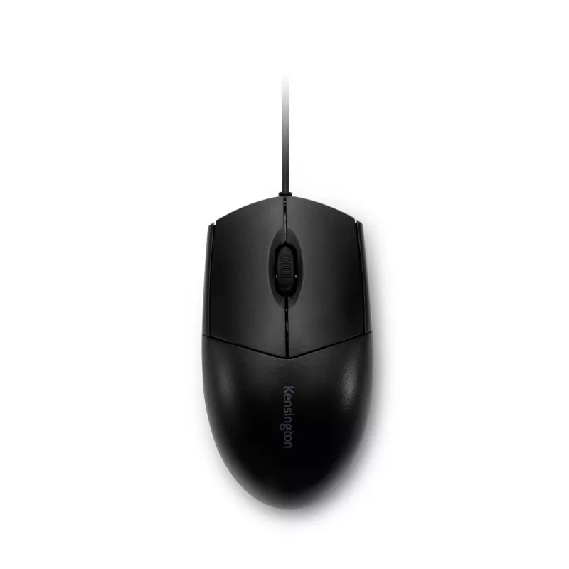 Kensington Pro Fit káblová umývateľná myš, obojručná, optická, USB, 1600 DPI, čierna