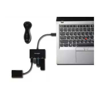 Kensington CH1000 USB-C 4-portový hub