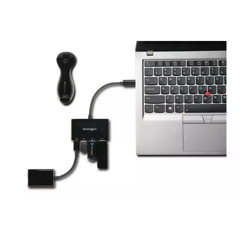Kensington CH1000 USB-C 4-portový hub