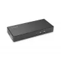Kensington SD4781P EQ USB-C & USB-A Dual 4K dokovacia stanica, káblová, USB 3.2 Gen 2 (3.1 Gen 2) Type-C, 100 W, 3,5 mm, 10,100,1000 Mbit/s, čierna