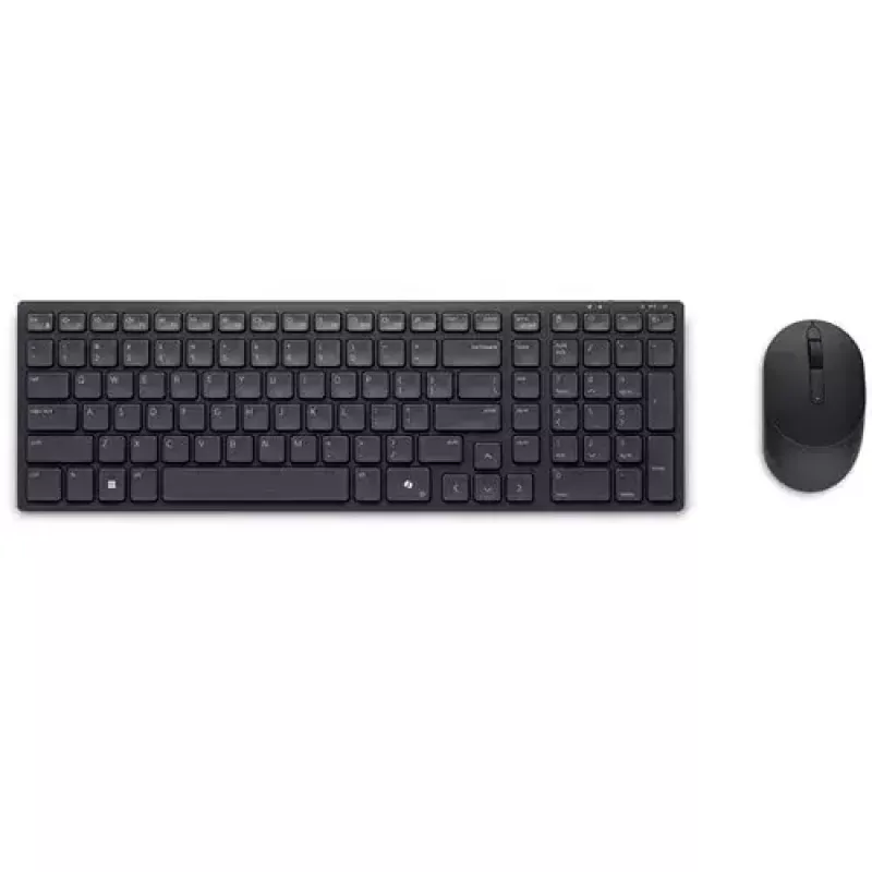 Sada klávesnica a myš DELL KM555 Universal RF Wireless + Bluetooth QWERTZ nemecká čierna