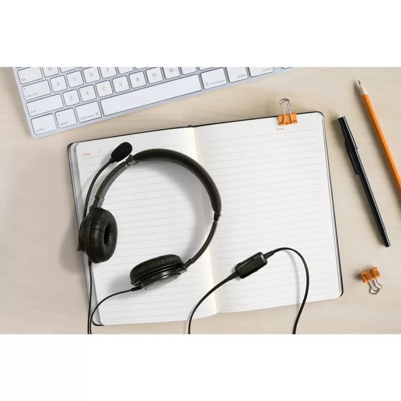 Kensington Classic USB-A headset s mikrofónom a reguláciou hlasitosti