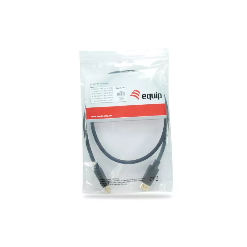 Equip DisplayPort 1.4 kábel, 1 m