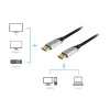 Equip DisplayPort 1.4 Premium kábel, 2 m, 2 m, DisplayPort, DisplayPort, konektor samec, konektor samec, 7680 x 4320 pixelov