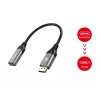 Equip DisplayPort 1.2 na HDMI adaptér, 4K/60 Hz, 0,15 m, DisplayPort, HDMI, konektor samec, konektor samica, rovný