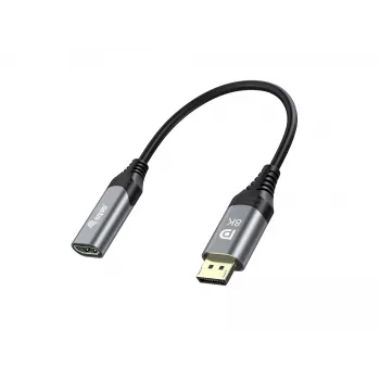 Equip DisplayPort 1.4 na HDMI adaptér 8K 60 Hz 0,15 m