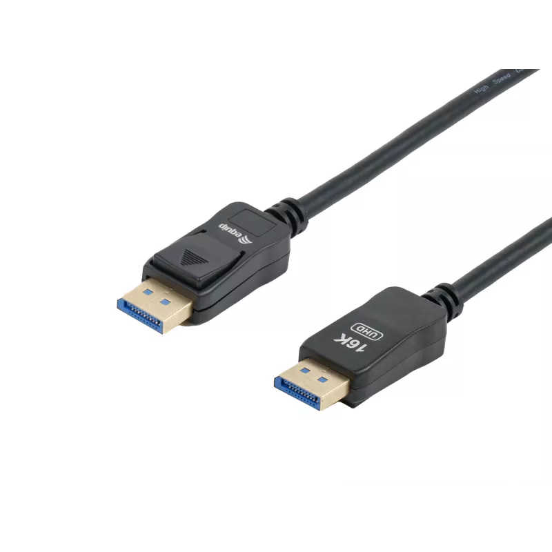 Equip DisplayPort 2.1 kábel, 3,0 m, 16K/60 Hz, 40 Gbit/s