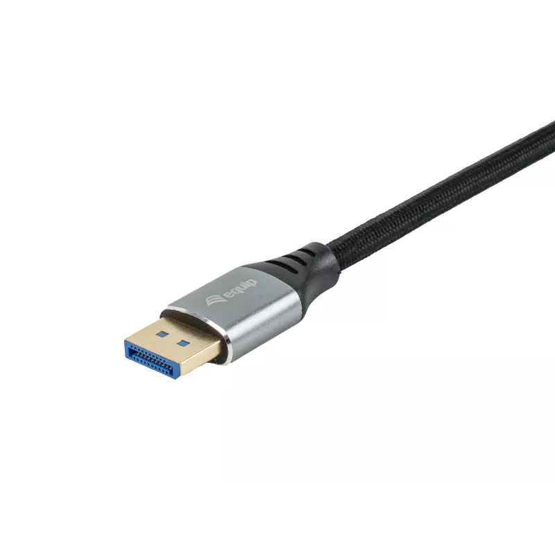 Equip DisplayPort 2.1 Premium kábel, 2,0 m, 16K/60 Hz, 54 Gbit/s