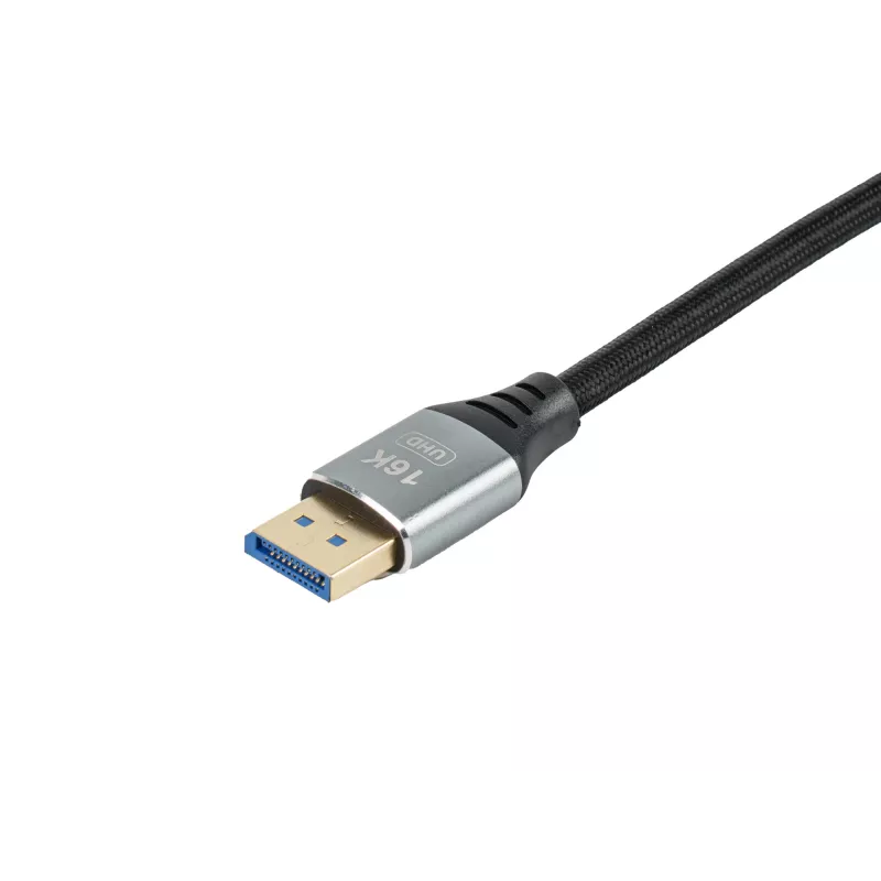 Equip DisplayPort 2.1 Premium kábel, 2,0 m, 16K/60 Hz, 54 Gbit/s