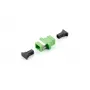 Equip SC APC spojka, singlemode simplex, SC/APC, zelená, singlemode, 34,7 mm, 9,4 mm, 33 mm