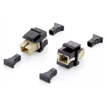 Equip sklenené vlákno keystone adaptér, SC simplex