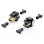 Equip sklenené vlákno keystone adaptér, SC simplex