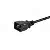 Equip 112140 napájací kábel čierny 1,8 m IEC C20 IEC C13