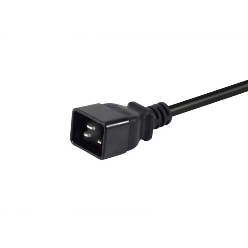 Equip 112140 napájací kábel čierny 1,8 m IEC C20 IEC C13