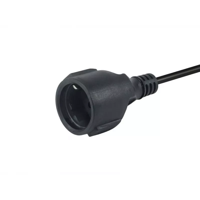 Equip 112181 napájací kábel čierny 3 m CEE7/7 CEE7/3