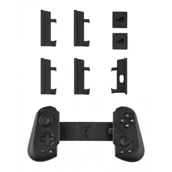 ASUS ROG Tessen čierny, sivý USB 3.2 Gen 1 (3.1 Gen 1) gamepad analógový / digitálny Android