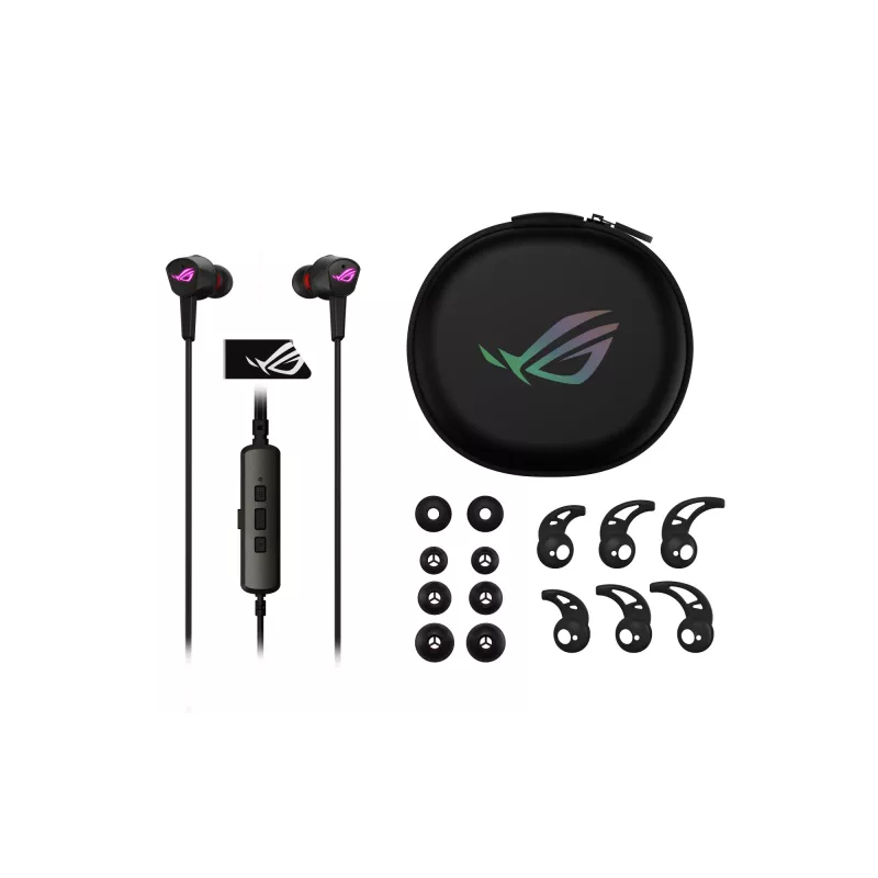 ASUS ROG CETRA II slúchadlá káblové in-ear herné USB Type-C čierna