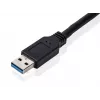 Equip USB 3.0 na SATA adaptér, čierny, 5 Gbit/s, CE, 50 mm, 9,5 mm, 550 mm