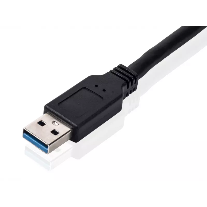 Equip USB 3.0 na SATA adaptér, čierny, 5 Gbit/s, CE, 50 mm, 9,5 mm, 550 mm