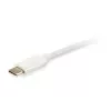 Equip Platinum USB Type-C kábel, 2 m, USB C, USB C, USB 3.2 Gen 2 (3.1 Gen 2), 10 Gbit/s, biely