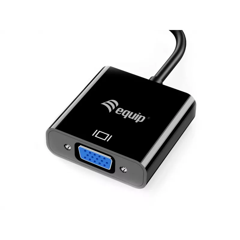 Equip USB 3.0 na VGA adaptér, 3.2 Gen 1 (3.1 Gen 1), USB Type-A, VGA (D-Sub) výstup, 1920 x 1080 pixelov