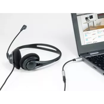 Equip USB-C na 3,5 mm audio DAC adaptér
