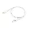 Equip USB 3.2 Gen 1 Type-C na A kábel, M/M, 1 m, 1 m, USB A, USB C, USB 3.2 Gen 1 (3.1 Gen 1), 5 Gbit/s, biela