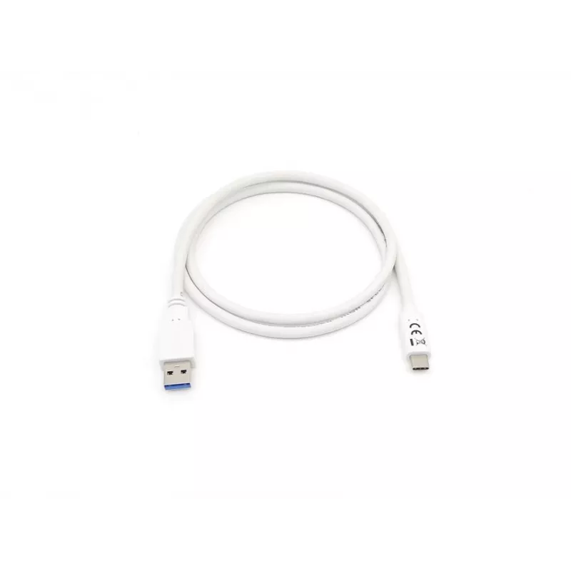 Equip USB 3.2 Gen 1 Type-C na A kábel, M/M, 1 m, 1 m, USB A, USB C, USB 3.2 Gen 1 (3.1 Gen 1), 5 Gbit/s, biela