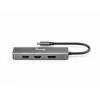 Equip USB-C na HDMI/DisplayPort/VGA/USB adaptér, USB Type-C, HDMI výstup, DisplayPort výstup, VGA (D-Sub) výstup, 3840 x 2160 pixelov