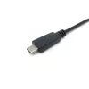 Equip USB-C na sériový DB9 kábel M/M 1,5 m čierny