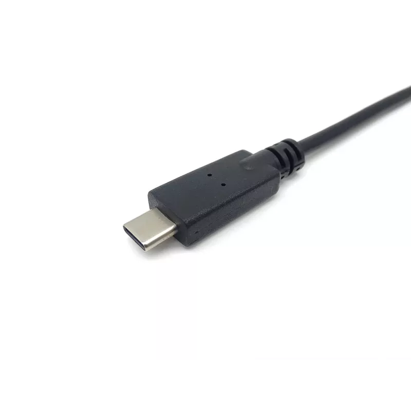 Equip USB-C na sériový DB9 kábel M/M 1,5 m čierny