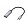 Equip USB-C na HDMI 2.0 adaptér, 4K/60Hz, 0,15 m, USB Type-C, HDMI, konektor samec, konektor samica, rovný