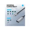 Equip USB-C na HDMI 2.0 adaptér, 4K/60Hz, 0,15 m, USB Type-C, HDMI, konektor samec, konektor samica, rovný